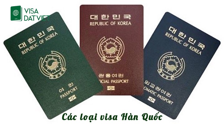 Các Loại Visa Hàn Quốc 